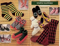 Annies Attic Simple Slippers