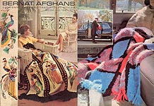 Bernat Afghans, Book No. 132: Contemporary and Traditional Styles