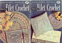 Coats & Clark's Book No. 112: Priscilla Filet Crochet