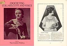 Dover Needlework Series Crocheting Collars,Cuffs, and Yokes