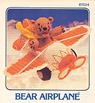 Annie's Attic Bear Airplane
