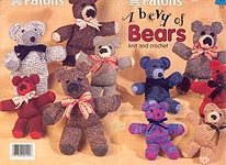 Patons A Bevy of Bears to Knit and Crochet