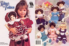 Annie's Attic Crochet Katina Fashions for 16 inch baby dolls