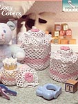 he Needlecraft Shop Crochet Collector's Series: Lacy Jar Covers