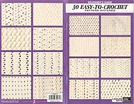 LA Little Books Beginner's Guide: 30 Easy- To- Crochet Pattern Stitches