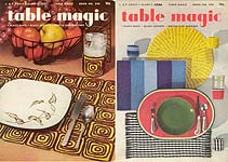 Coats & Clark's Book No. 298: Table Magic -- Place Mats, Glass Jackets, Bottle Cap Crochet