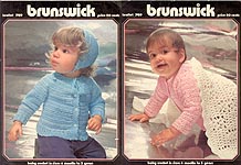 Brunswick Leaflet 7419: Baby Crochet in sizes 6 months 3 years