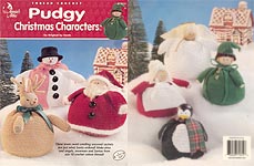 Annie's Attic Thread Crochet Pudgy Christmas Chracters