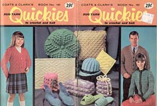 Coats & Clark Book No. 161: Rug Yarn Quickies to Crochet & Knit