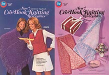 Boye New Turnabout Togabouts Cro- Hook Knitting Reversibles