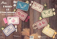 Lily Plenty of Placemats - Crochet & Cross Stitch
