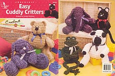 Annie's Attic Easy Cuddly Critters in Crochenit
