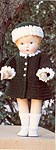 Green Coat and Hat for 18 inch dolls
