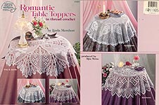 ASN Romantic Table Toppers in Thread Crochet