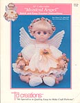 Musical Angel outfit for 19 inch baby doll.