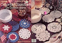 LA Colorful Coasters in Cotton Yarn
