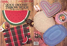 LA Quick Crochet Throw Rugs