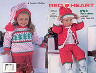 Red Heart Book 1434: Bright Occasions to Knit and Crochet