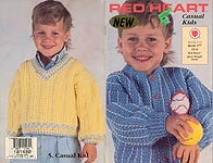 Red Heart Book No. 377: Casual Kids