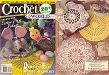 Crochet World April 1990.