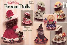 Maggie Weldon Holiday Broom Dolls