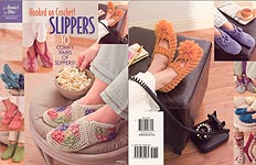 Annie's Attic Hooked on Crochet! Slippers