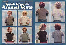 LA Quick Crochet Animal Vests