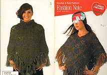 Red Heart Book 0724: Fashion Note Crochet & Knit Fashions