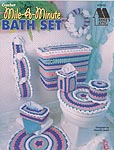 Annie's Attic Crochet Mile-A-Minute Bath Set