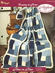 The Needlecraft Shop Afghan Collector Series: Blue On Blue