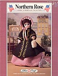 Northern Rose Civil War era costume for 15 inch doll.