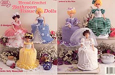 ASN Thread Crochet Bathroom Tissue Dolls