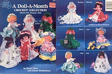 A Doll A Month Crochet Collection, Volume One, January - June