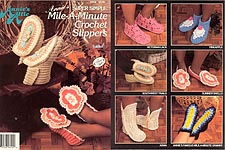 Annie's Super-Simple Crochet Mile-A-Minute Slippers
