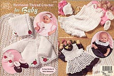American School of Needlework Heirloom Thread Crochet for Baby
