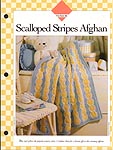 Vanna's Scalloped Stripes Afghan