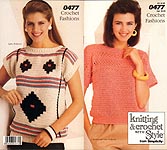 Crochet With Style from Simplicity #0477: Crochet Fashions