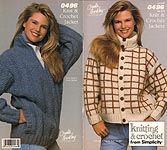 Crochet With Style from Simplicity #0496: Knit & Crochet Jackets