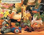 Annie's Attic Plant Pot Holders
