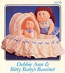 Annie's Attic Debbie Ann & Bitty Baby Bassinet