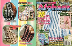 Crochet Fantasy AFGHANS, No. 113, February 19