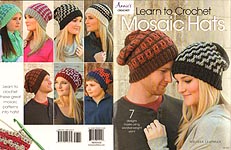 Annie's Learn to Crochet Mosaic Hats