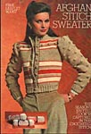 Coats & Clark Afghan Stitch Sweater