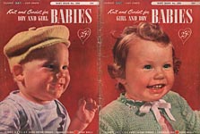 Coats & Clark's Baby Book No. 500: Knit and Crochet for Girl and Boy Babies