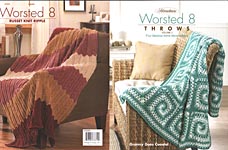 Herrschners Worsted 8 Throws, Volume 2