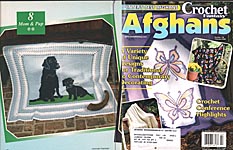 Crochet Fantasy Afghans, No. 138, February 2000