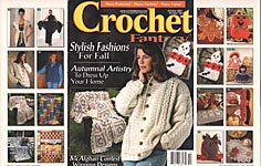 Crochet Fantasy Afghans, No. 152, October 2001