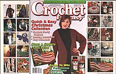 Crochet Fantasy Afghans, No. 154, December 2001