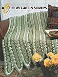 Annie's Crochet Quilt & Afghan Club Celery Green Strips