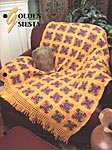 Annie's Crochet Quilt & Afghan Club Golden Siesta